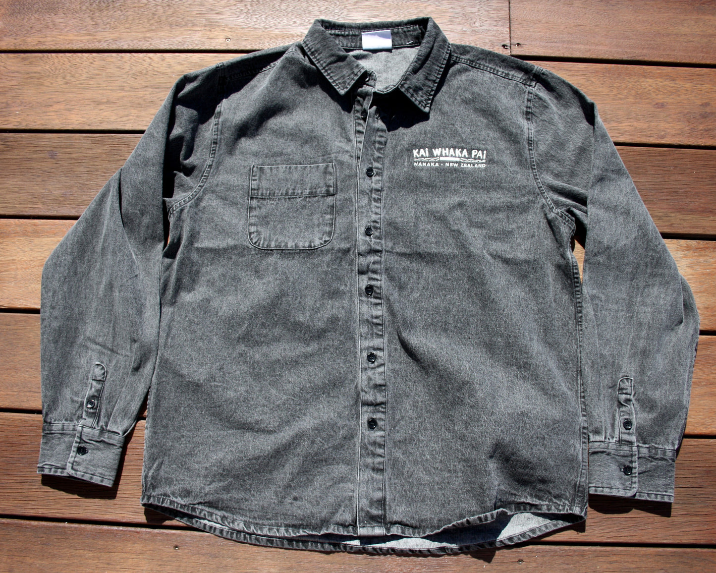 Front embroidered logo