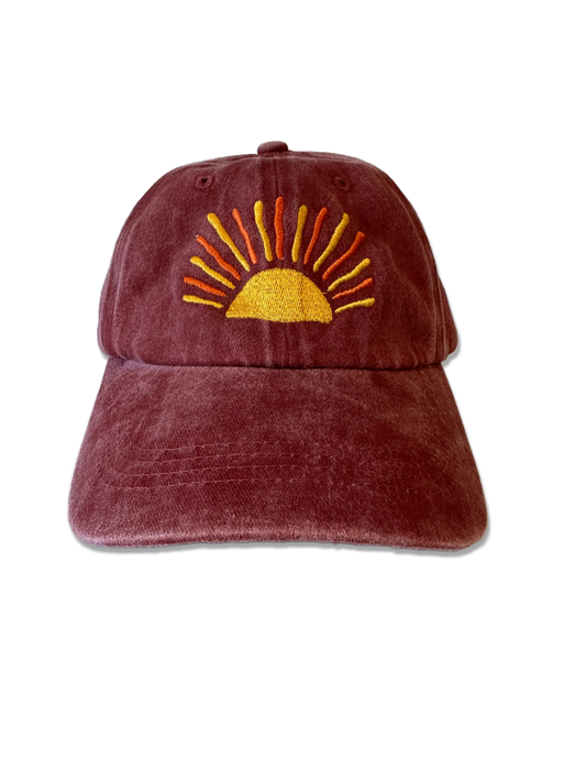 Retro Cap Red Sun Wanaka Threads